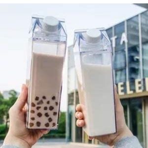 Milk Carton Water Bottle-17oz